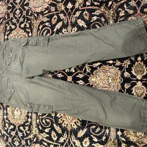 Distressed vintage cargo pants